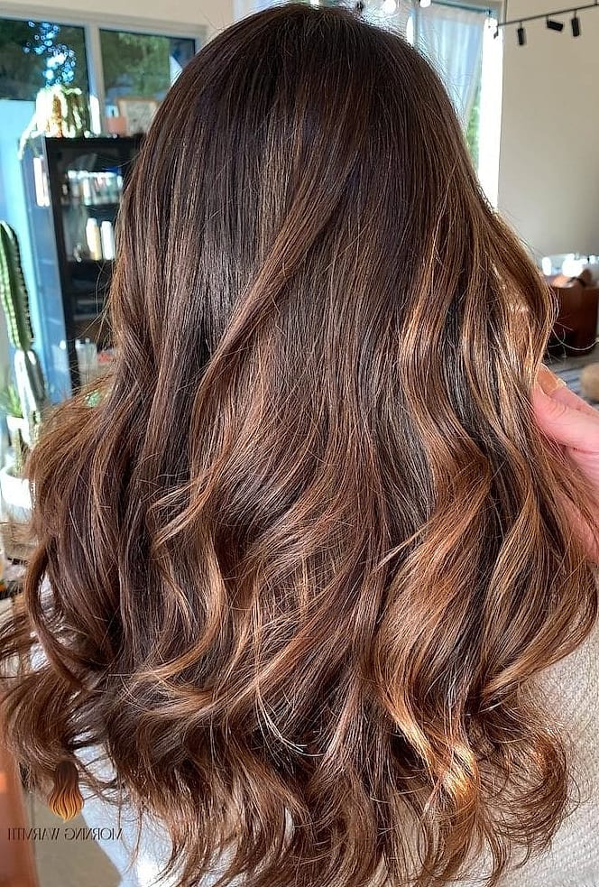 26 Balayage Caramelo Ideas That Are Gorgeous and So Inspiring 23 Amber and Caramel Balayage