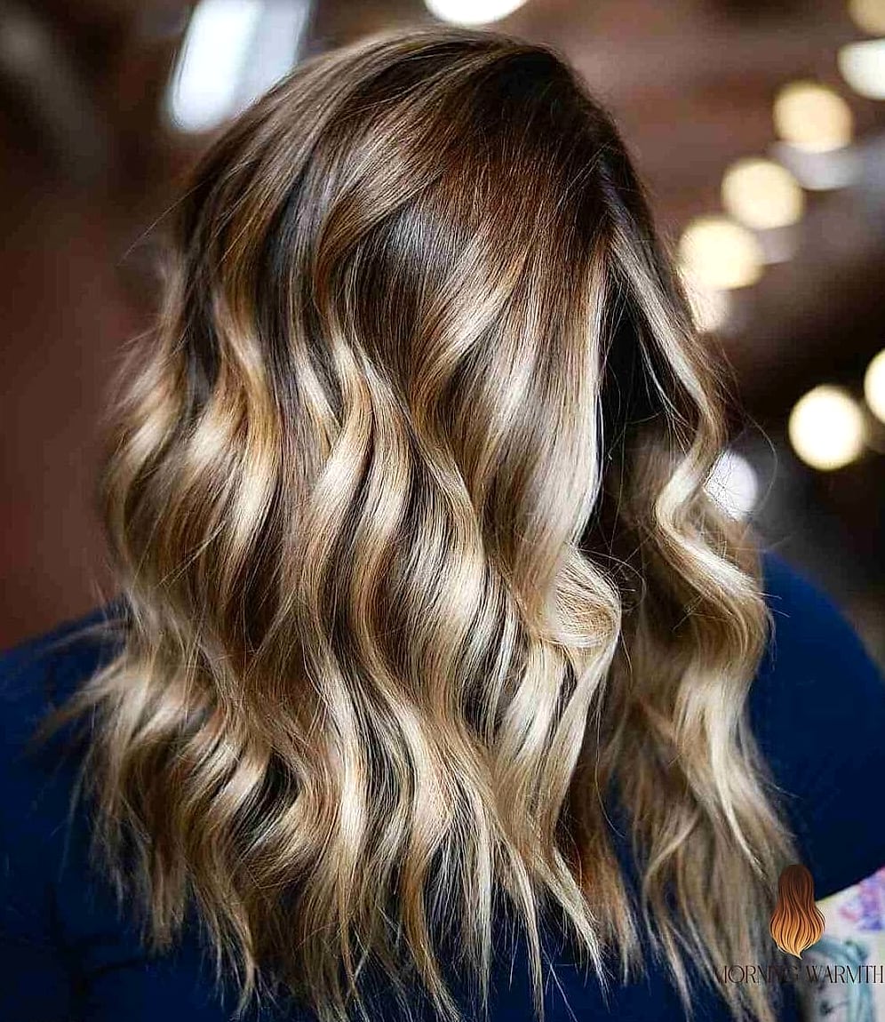 30 Blonde Balayage On Dark Hair Ideas You Need to Try Next 15 Angled Cut with Balayage and Dark Roots