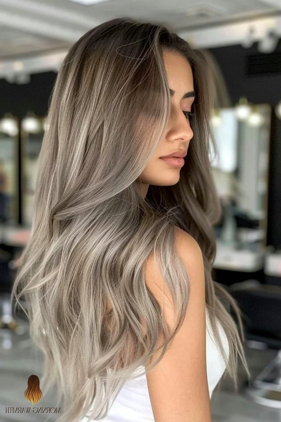 27 Blonde Balayage Ideas Every Woman Needs to See 11 Ash Blonde Face-Framing Highlights