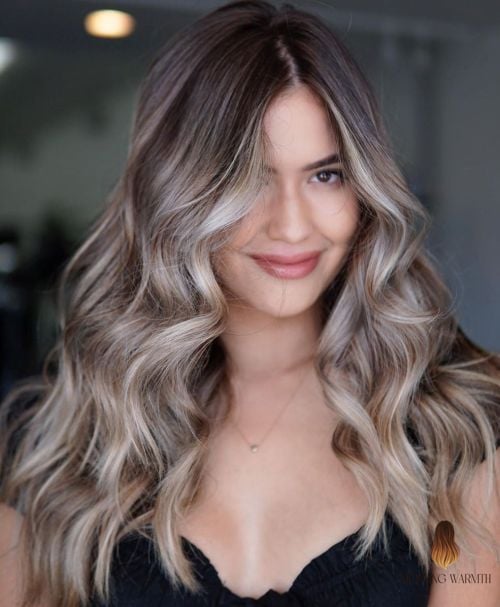 Ash Blonde to Gray Fade