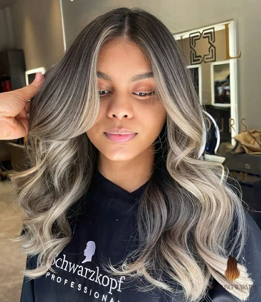 25 Dark Blonde Balayage Ideas That Are Going Viral on Pinterest Right Now 18 Ash Blonde Face-Framing Highlights