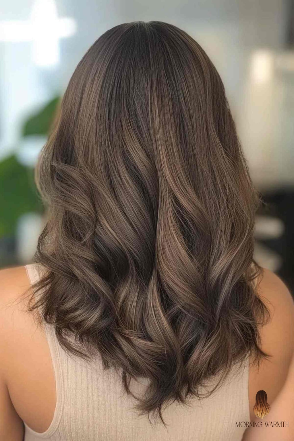 Ash Brown Hair with Cool Tones