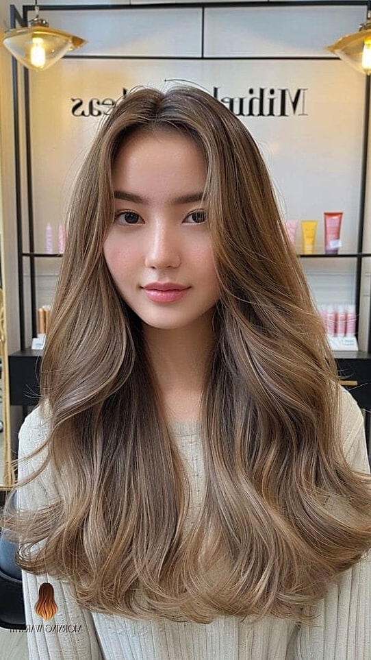 24 Milk Tea Hair Color Ideas That Are Absolutely Stunning 4 Ashy Milk Tea Blonde