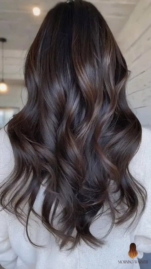25 Dark Brown Hair With Caramel Highlights Ideas That Are Dreamy and So Inspiring 6 Babylights Through Dark Brown