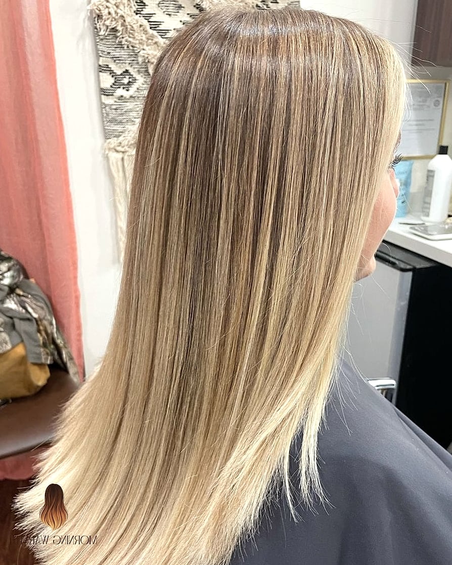 27 Blonde Balayage Ideas Every Woman Needs to See 28 Balayage with Babylights