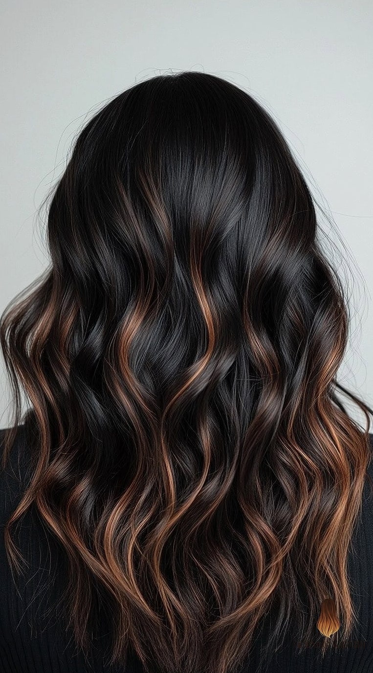 30 Dark Caramel Balayage Ideas You Need to Try Next 30 Black Hair with Caramel Brown Highlights