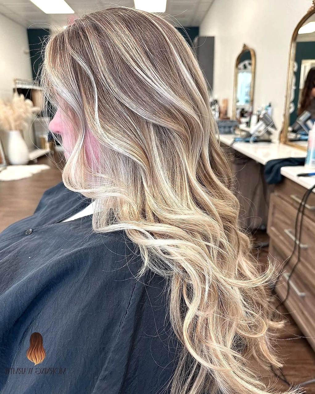 22 Balayage Rubio Ideas Worth Bookmarking Right Now 12 Blended Blonde Money Piece