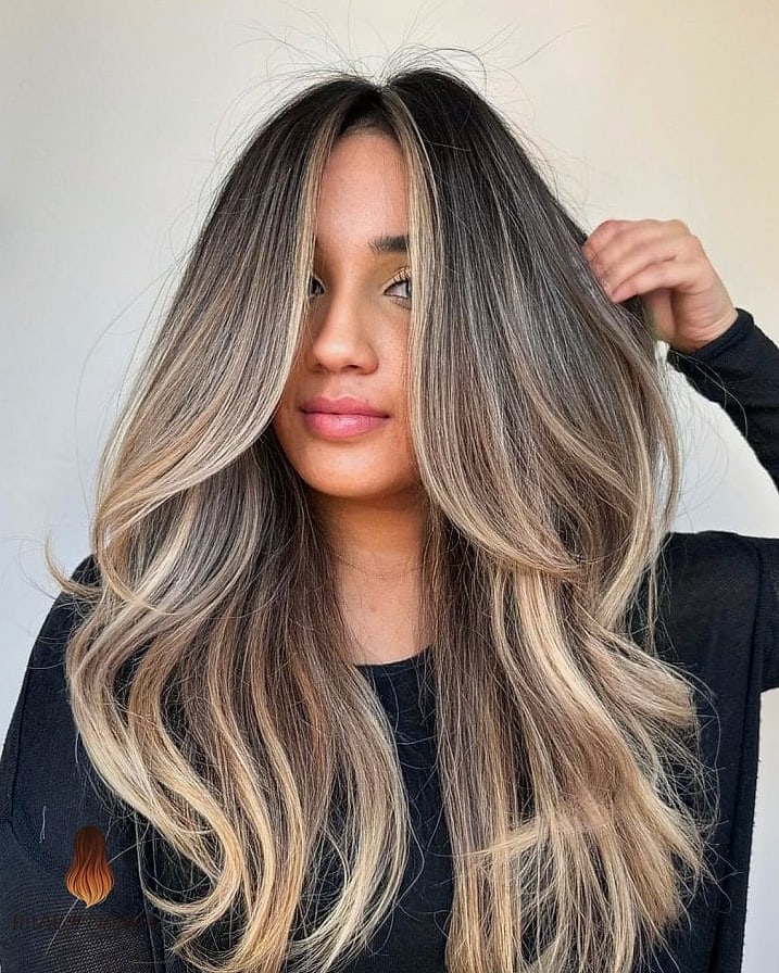 21 Mechas Balayage Ideas That Are Trending Right Now 19 Blended Brown Auburn Hair
