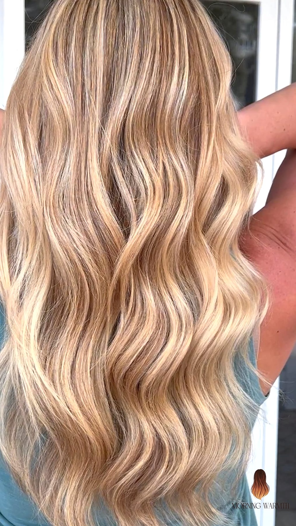Blonde Balayage Highlights with Chunky Lowlights