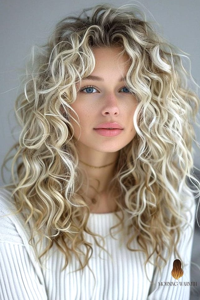 27 Curly Hair Color Ideas Ideas That Every Stylist Needs to See 24 Blonde Curls on a Bob Cut