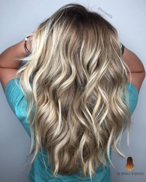 20 Balayage Rubio Cenizo Ideas That Will Make You Book Your Appointment Immediately 13 Blonde Hair with Platinum Pieces