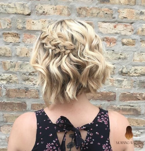 Bob with Double Side Braids