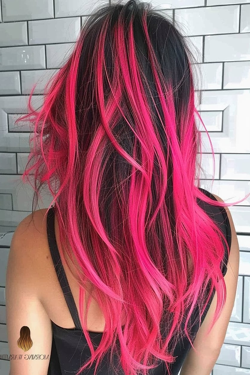 Bold Pink Highlights