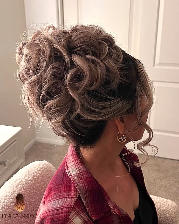 23 Hair Colour Ideas Inspo Ideas Worth Pinning Immediately 16 Bouffant Updo