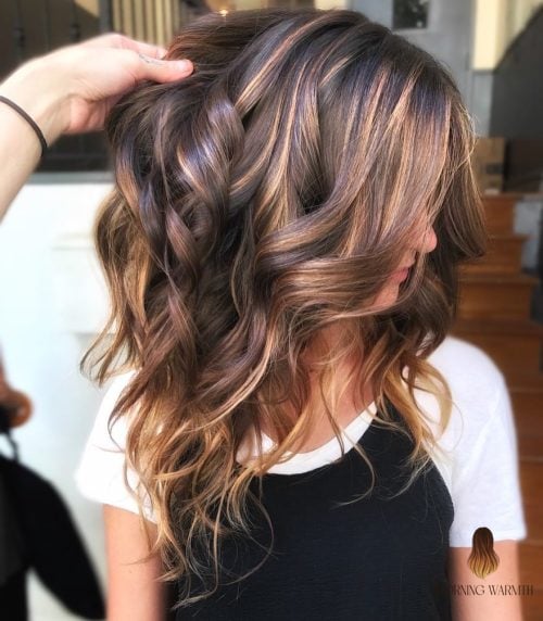27 Chocolate Hair Color Ideas Every Woman Needs to See 25 Bright Caramel Highlights for Chocolate Hair