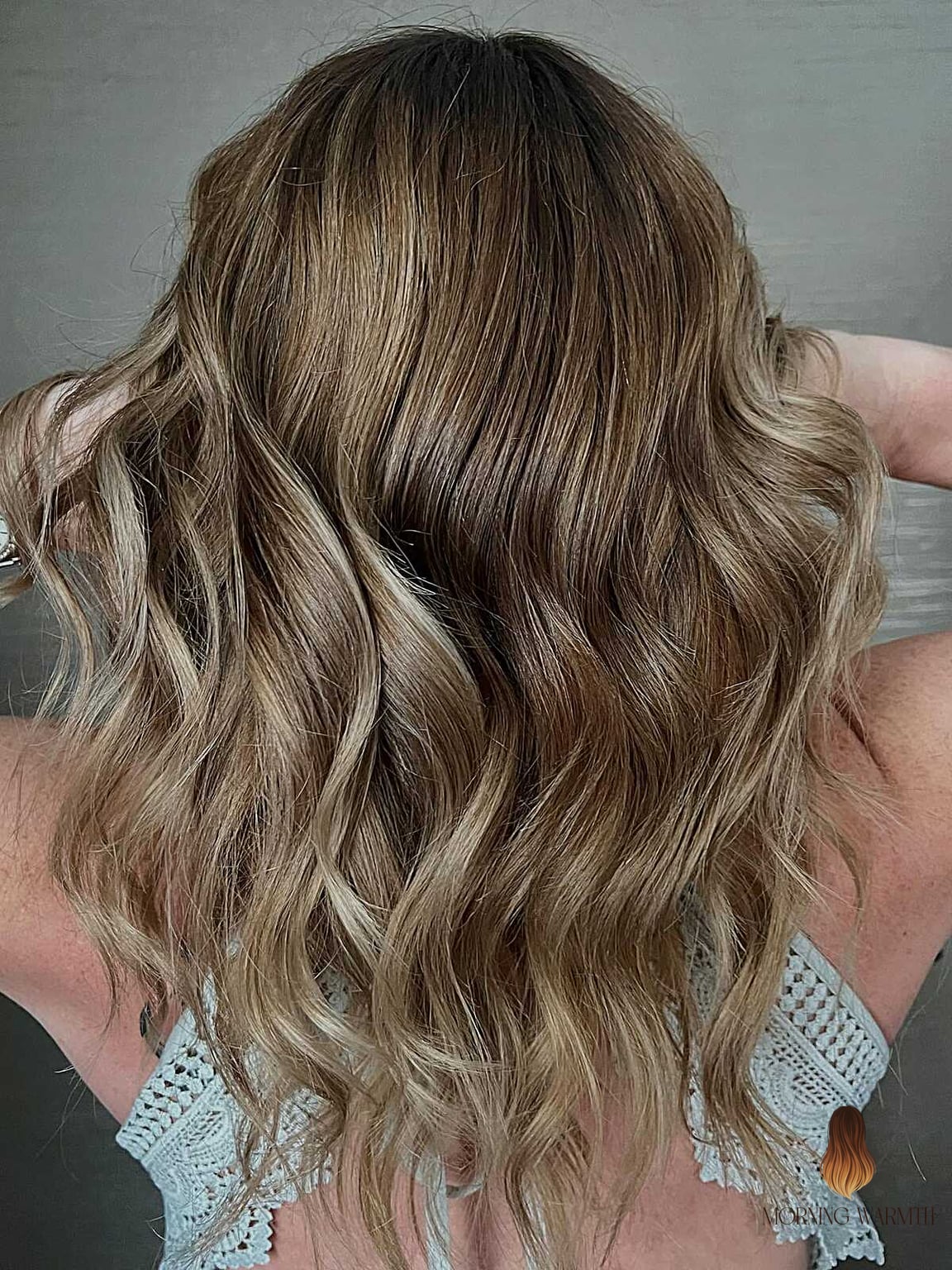 Bronde Beach Waves with Cool Undertones