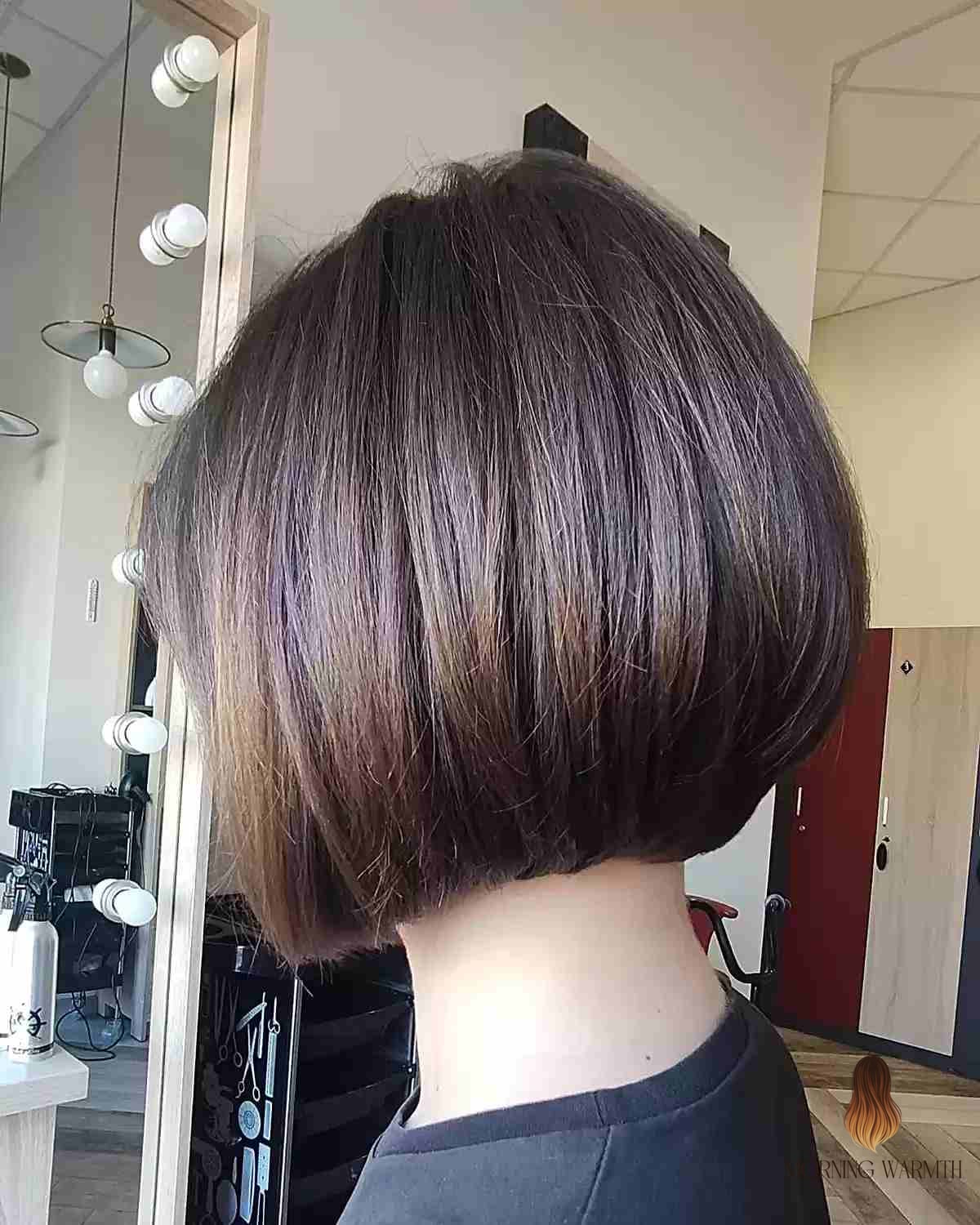 20 Mushroom Brown Hair Color Ideas That Are Breathtakingly Beautiful 7 Brown Highlights on Short Hair