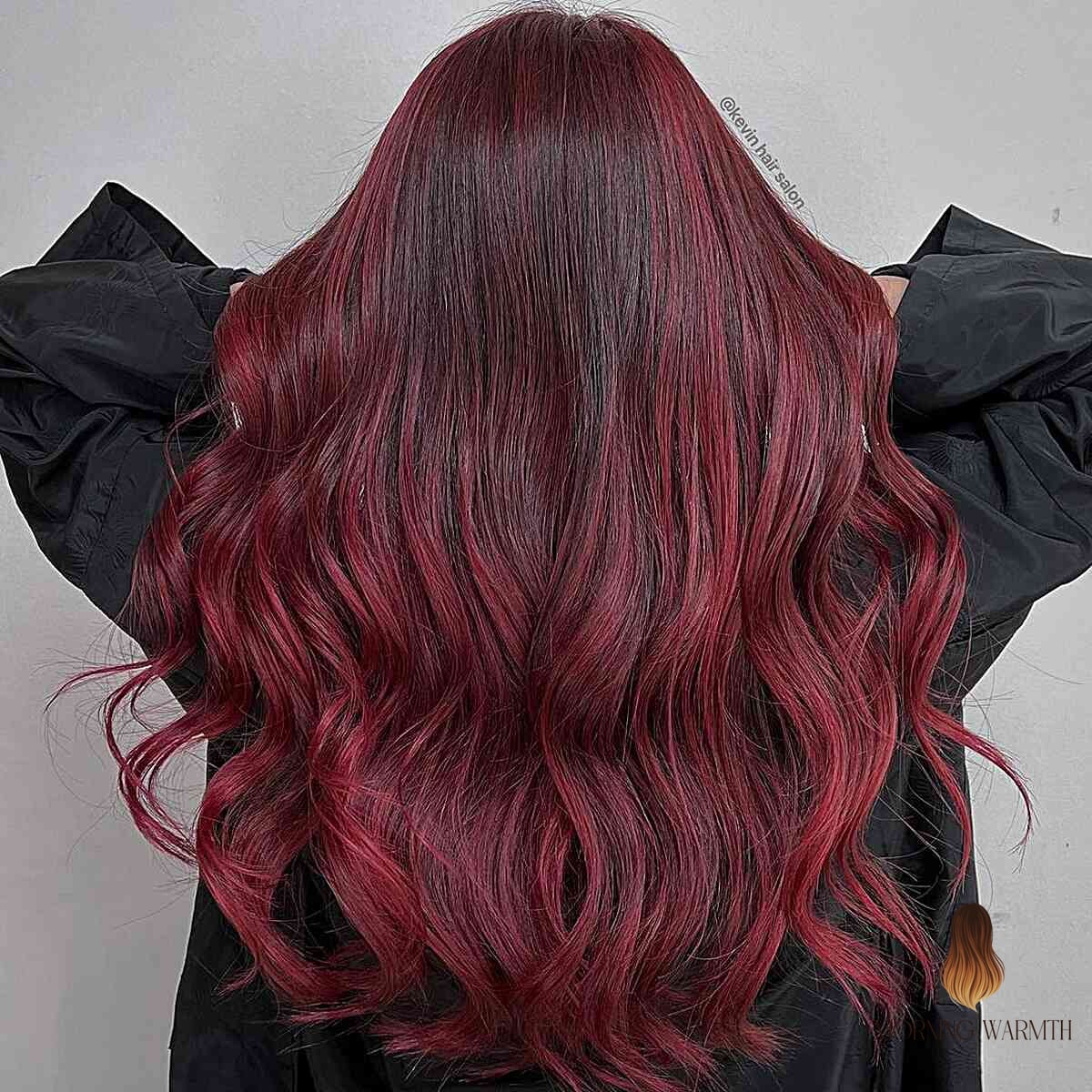30 Ombre Hair Ideas You Need to Try Next 8 Burgundy Red to Red Wine Reverse Ombre