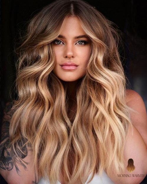 25 Fall Hair Color For Brunettes Ideas That Are Dreamy and So Inspiring 18 Butterscotch Blonde