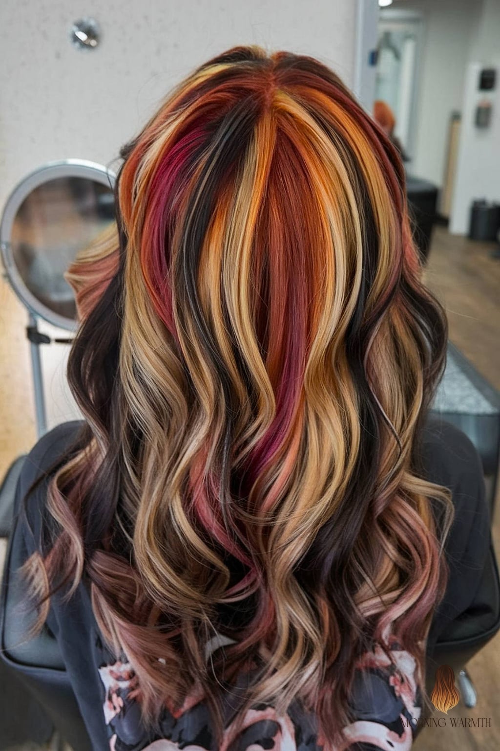 Calico Balayage Hair Color