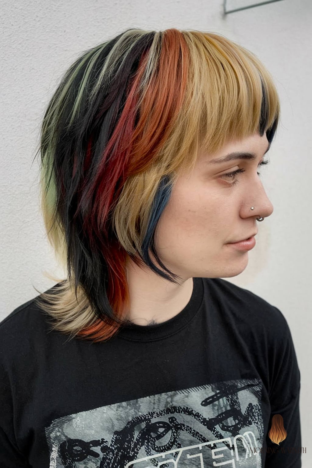 Calico Block Hair