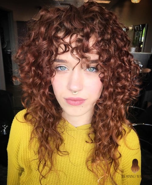 25 Balayage Haare Blond Ideas That Are Going Viral on Pinterest Right Now 9 Caramel Brown Natural Layered Hair with Bangs