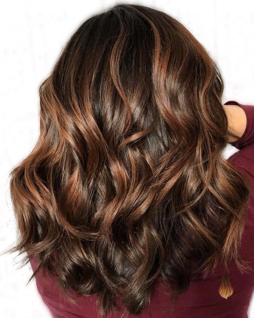 26 Balayage Caramelo Ideas That Are Gorgeous and So Inspiring 13 Caramel-Cinnamon Highlights