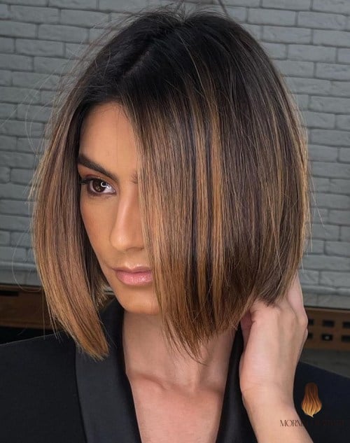 27 My Hair Color Ideas That Every Stylist Needs to See 9 Caramel Highlights