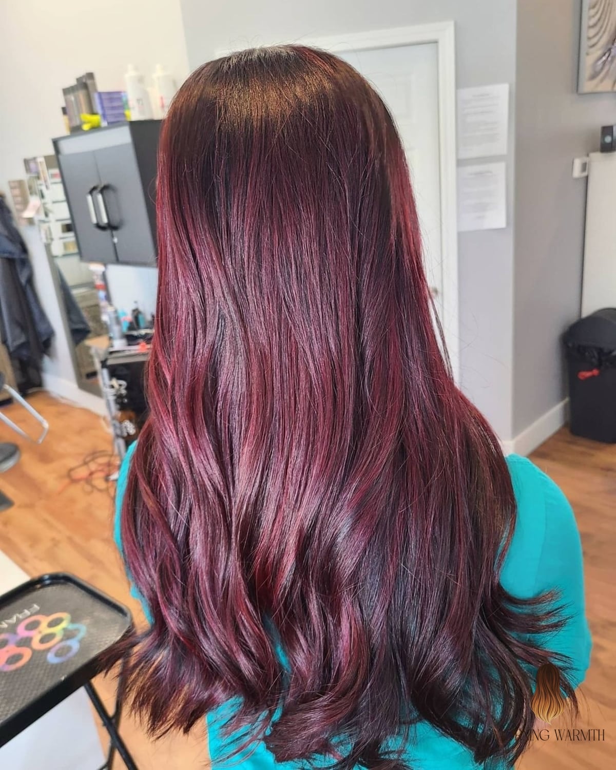 22 Burgundy Hair Color Ideas Worth Bookmarking Right Now 7 Charming Burgundy Highlights on Black Hair
