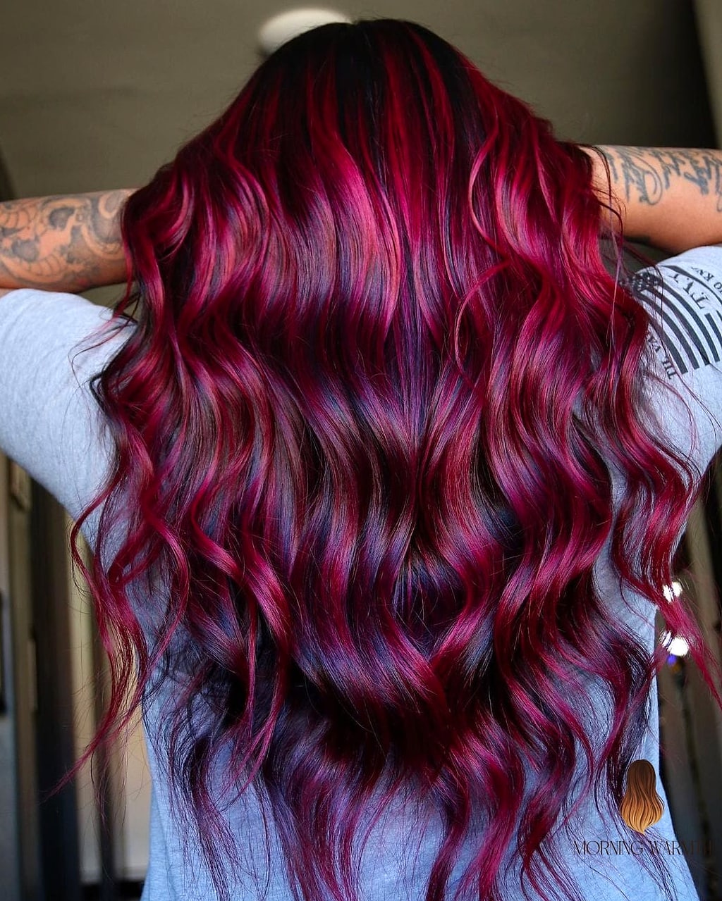25 Ombre Hair Color Ideas That Are Going Viral on Pinterest Right Now 16 Cherry Red Ombre