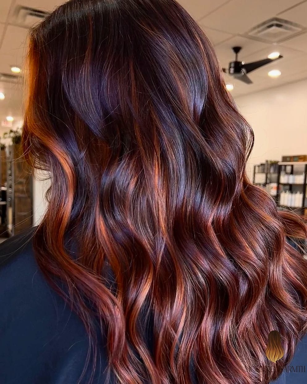 28 Black Cherry Hair Color Looks You'll Want to Screenshot Immediately 19 Chestnut Copper Blend