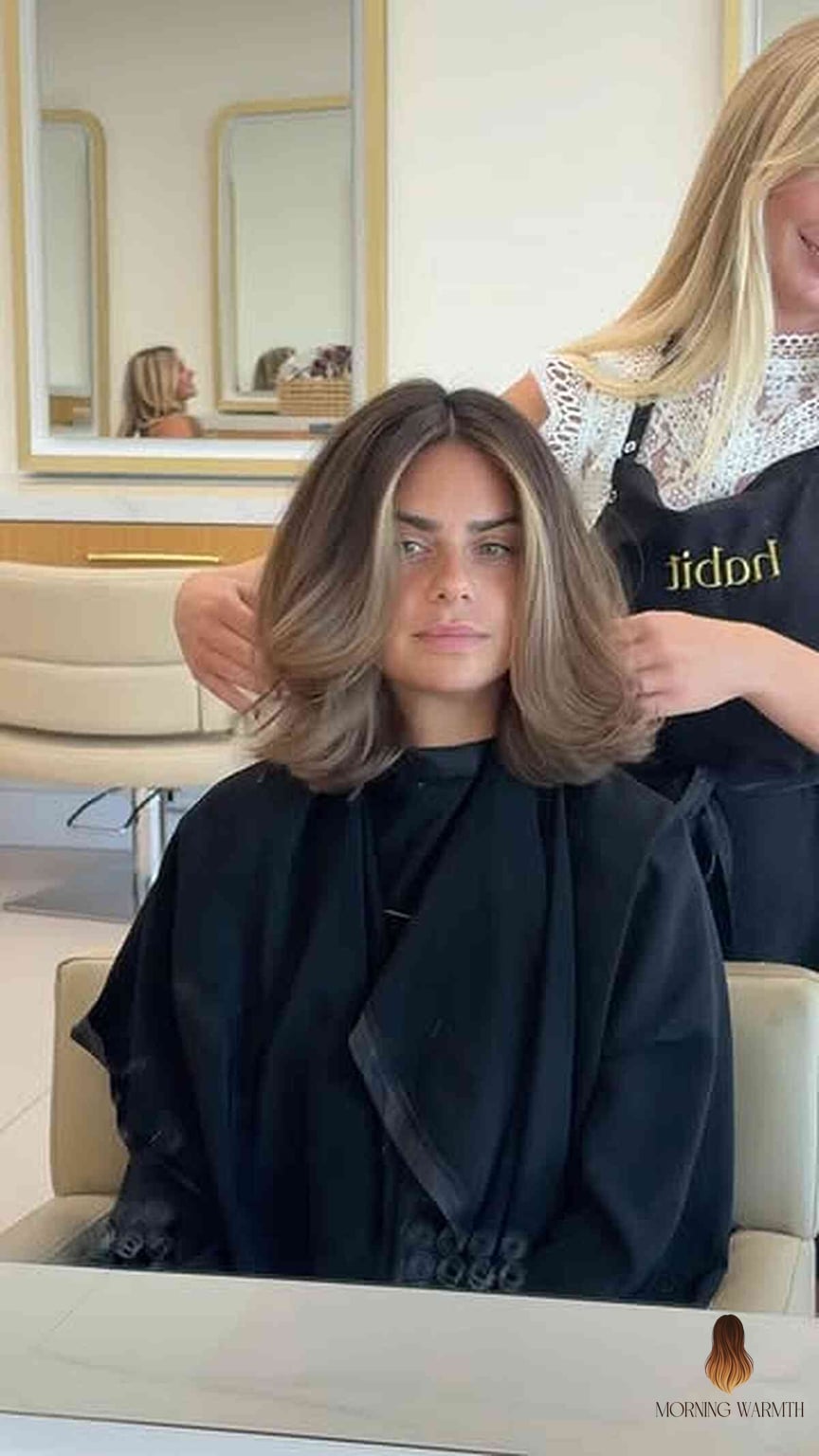 20 Balayage Rubio Cenizo Ideas That Will Make You Book Your Appointment Immediately 4 Chic Long Bob with Balayage and Money Piece