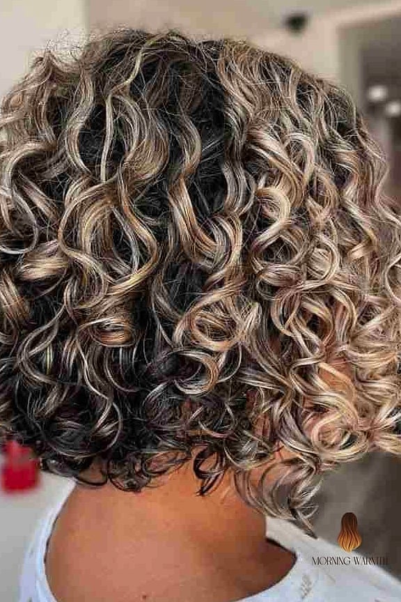 Chin-Length Curly Bob with Sneaky Good Layering