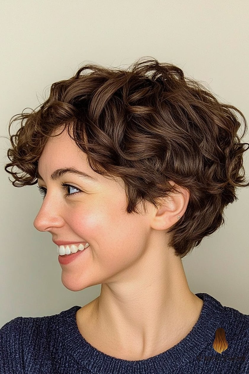 25 Chocolate Brown Hair Color Ideas That Are Dreamy and So Inspiring 19 Chocolate Brown Pixie Cut