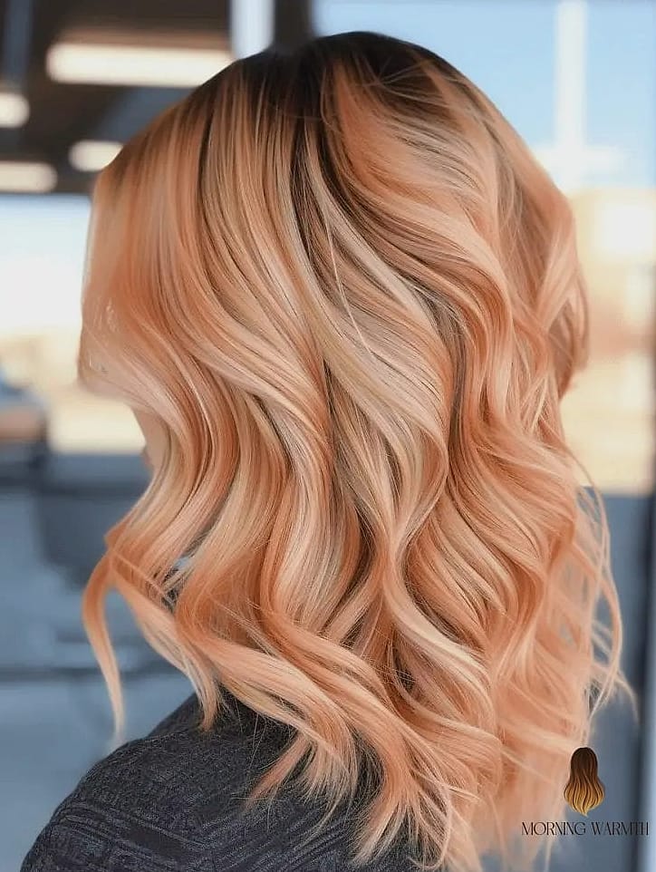 Classic Blonde Blowout with Layered Curls