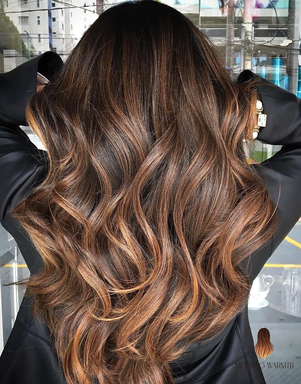 25 Dark Brown Hair With Caramel Highlights Ideas That Are Dreamy and So Inspiring 2 Classic Caramel Balayage