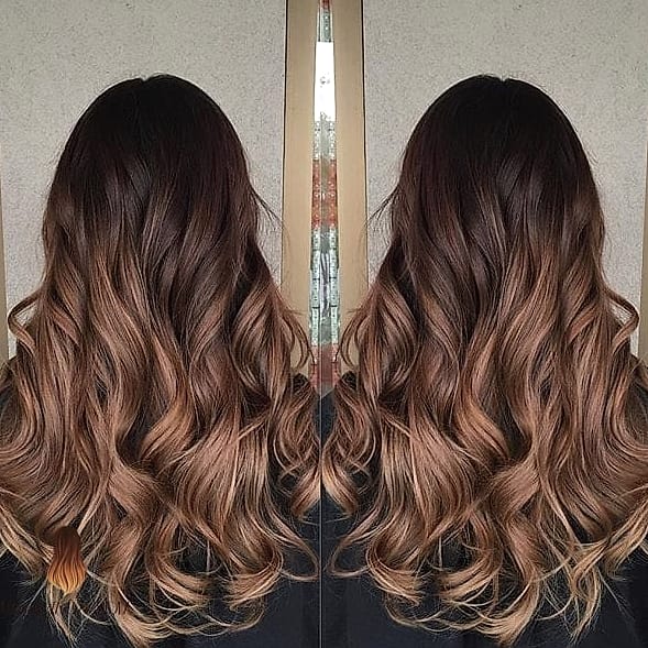 25 Ombre Hair Color Ideas That Are Going Viral on Pinterest Right Now 2 Classic Chocolate to Caramel Ombre
