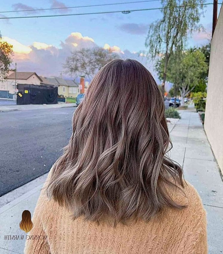 24 Milk Tea Hair Color Ideas That Are Absolutely Stunning 1 Classic Milk Tea Brown