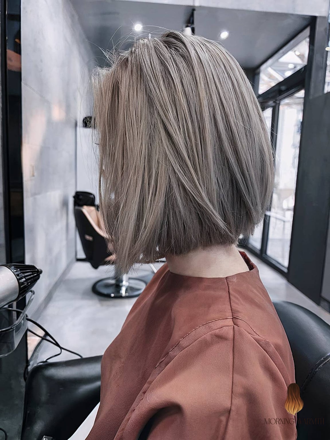 Cool Ash Blonde Balayage