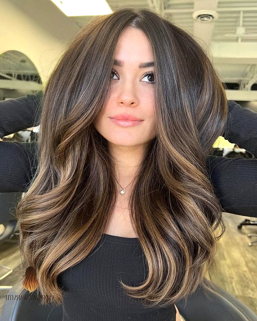 Cool-Toned Ash Brown Balayage