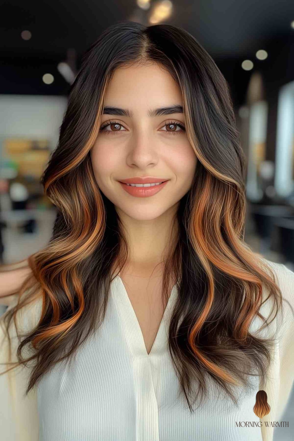 25 Fall Hair Color For Brunettes Ideas That Are Dreamy and So Inspiring 21 Copper Money Piece on Brunettes