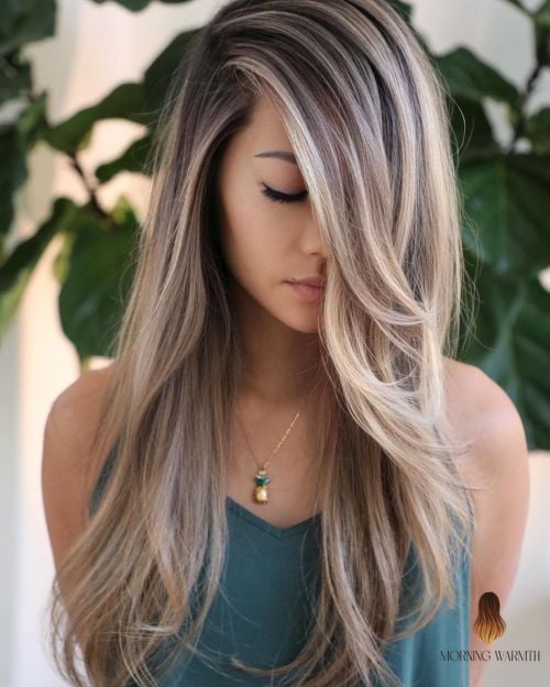 25 Fall Hair Color For Brunettes Ideas That Are Dreamy and So Inspiring 25 Creamy Blonde Highlights