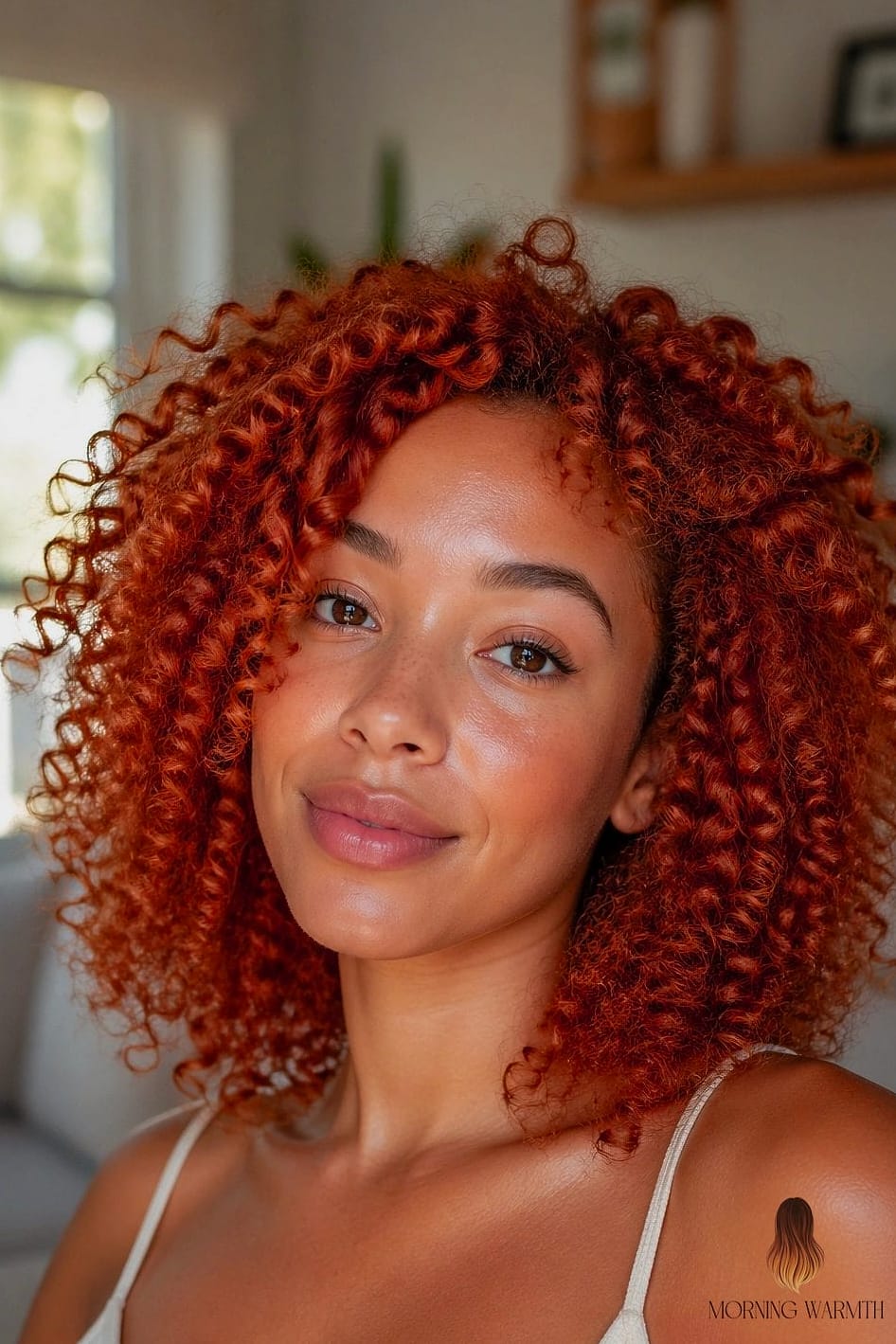 The Curly Side-Swept Bob