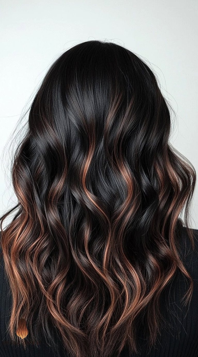 30 Dark Caramel Balayage Ideas You Need to Try Next 28 Dark Brown Black Hair and Caramel Hues