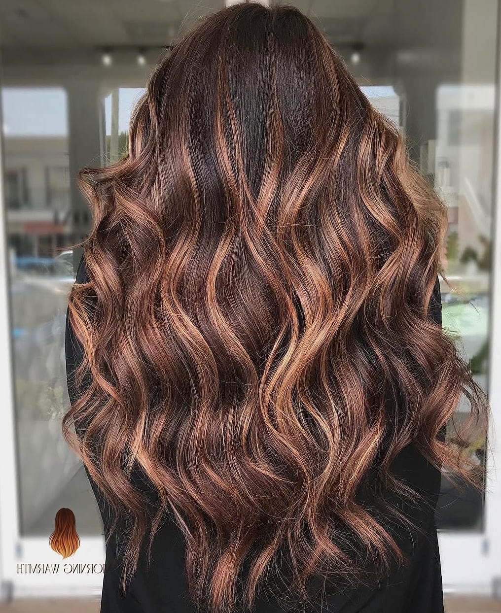 25 Dark Brown Hair With Caramel Highlights Ideas That Are Dreamy and So Inspiring 9 Dark Brown Hair With Caramel Highlights and Curtain Bangs