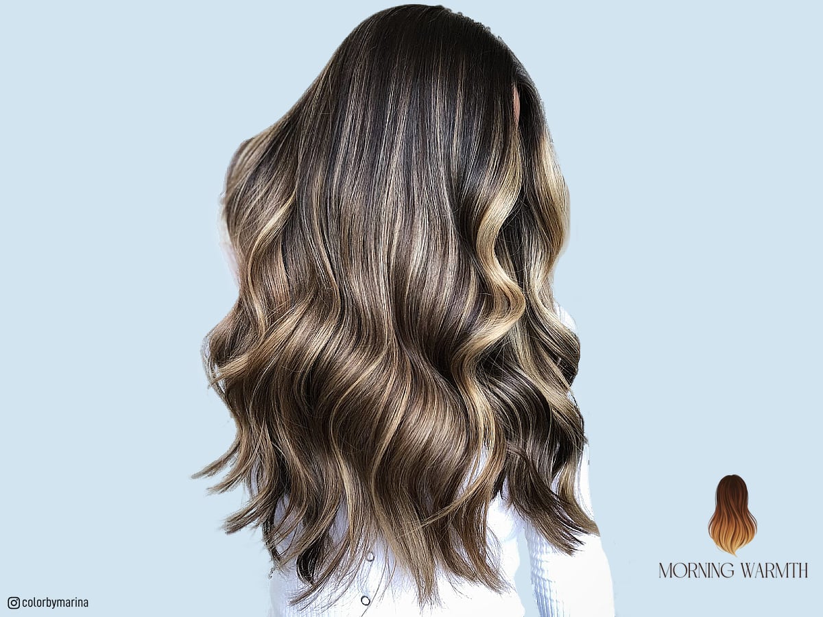 30 Global Hair Color Ideas You Need to Try Next 17 Dark Brown Hair with Blonde Highlights Ideas for Luscious Brunettes