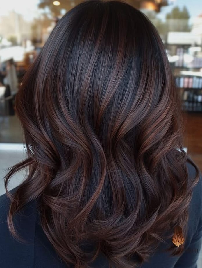 25 Chocolate Brown Hair Color Ideas That Are Dreamy and So Inspiring 10 Dark Chocolate Brown with Subtle Red