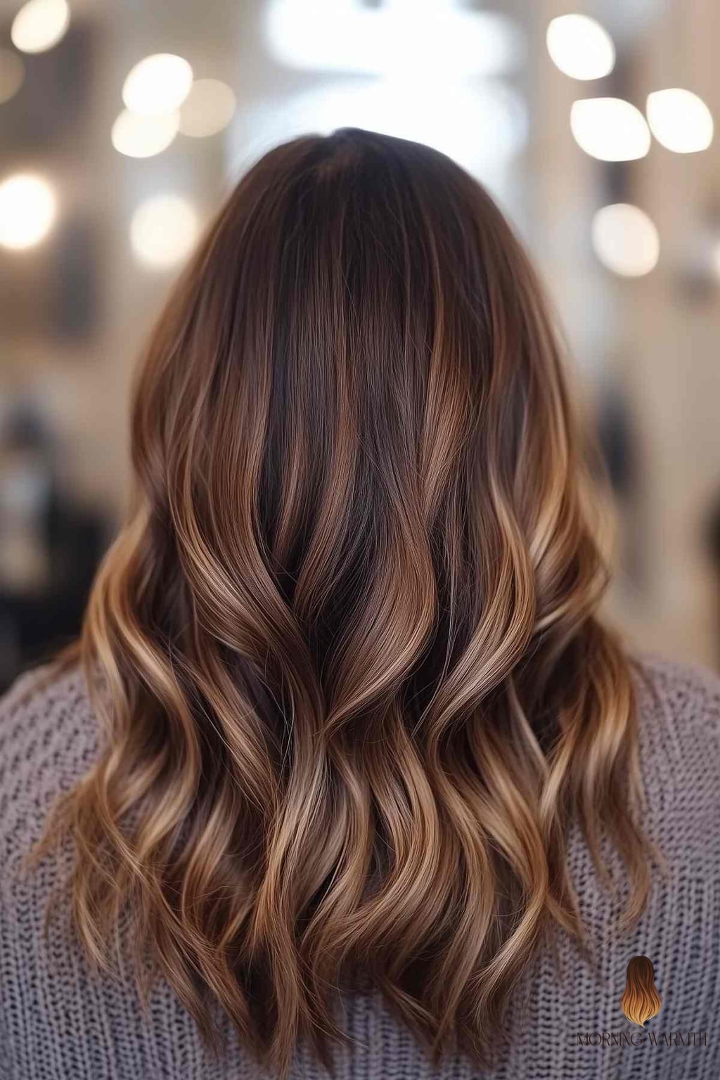 25 Fall Hair Color For Brunettes Ideas That Are Dreamy and So Inspiring 5 Dark Chocolate Hair with Blonde Balayage