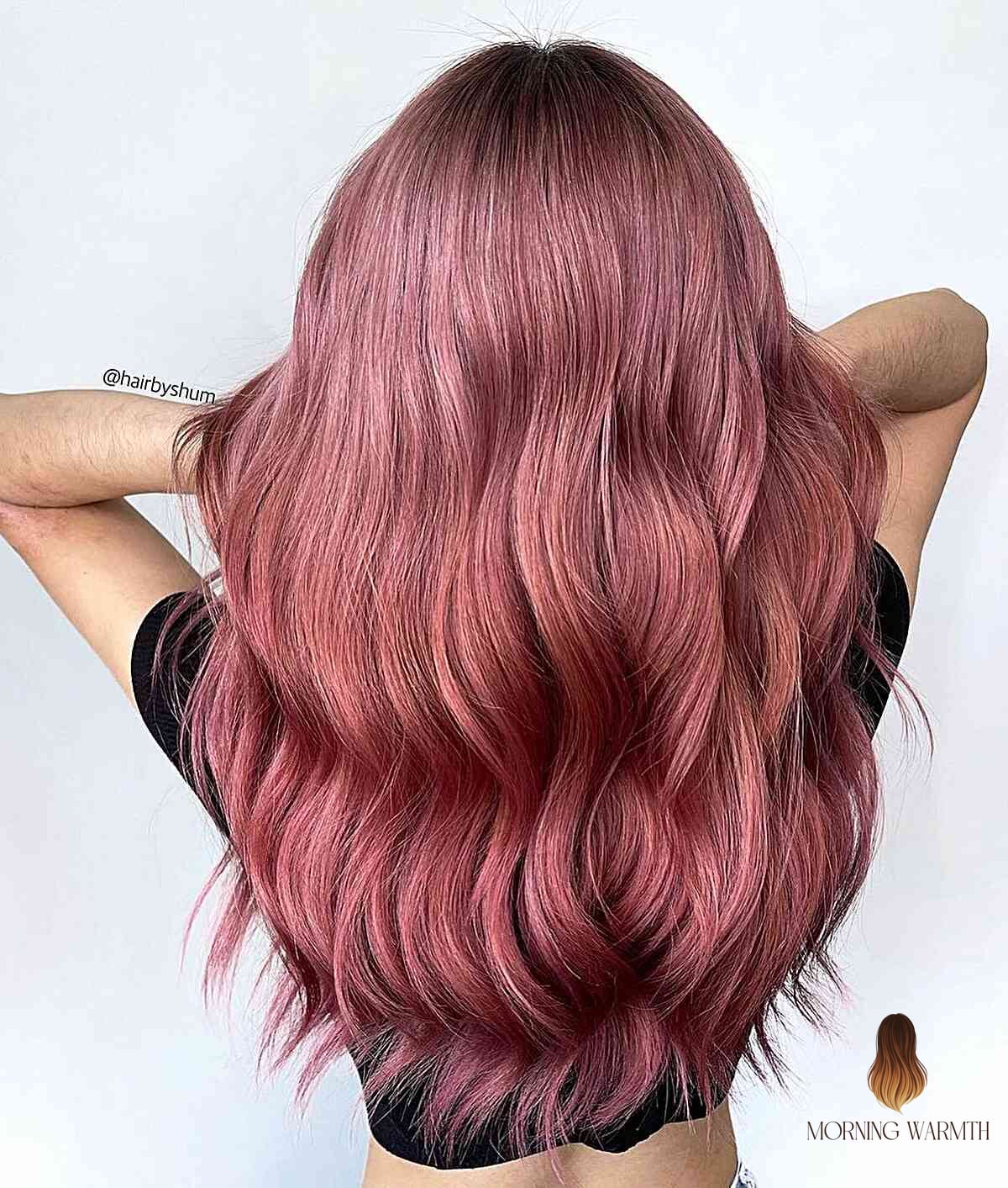 25 Dark Blonde Balayage Ideas That Are Going Viral on Pinterest Right Now 21 Dark Pink Balayage Hair