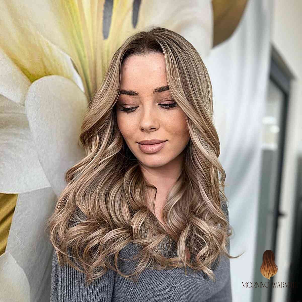 27 Blonde Hair Color Ideas Every Woman Needs to See 5 Dark Rooted Curled Blonde Hairstyle